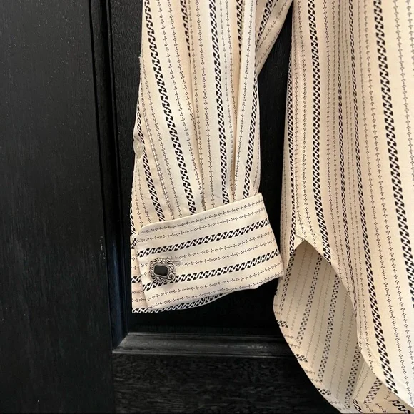 Ann Taylor Womens Button Up Blouse Long Sleeves Size Small - Picture 3 of 6